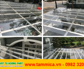 Thi công tấm lợp Polycarbonate đặc, rỗng ruột uy tín TPHCM