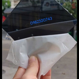 TẤM NHỰA POLY ĐẶC XÁM KHÓI DÀY 5MM 8MM GIÁ SỈ TẠI THUẬN AN
