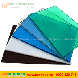 Tấm lợp poly đặc ruột dày 4mm