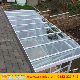 Tấm poly đặc ruột dày 6mm