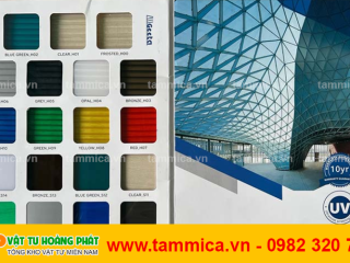 Báo Giá từng kích thước tấm lợp poly đặc chuẩn nhất 2024