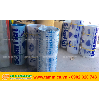 Đại lý phân phối Tấm nhựa poly đặc giá sỉ tại TP.HCM