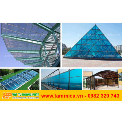 Tấm poly đặc ruột dày 6mm
