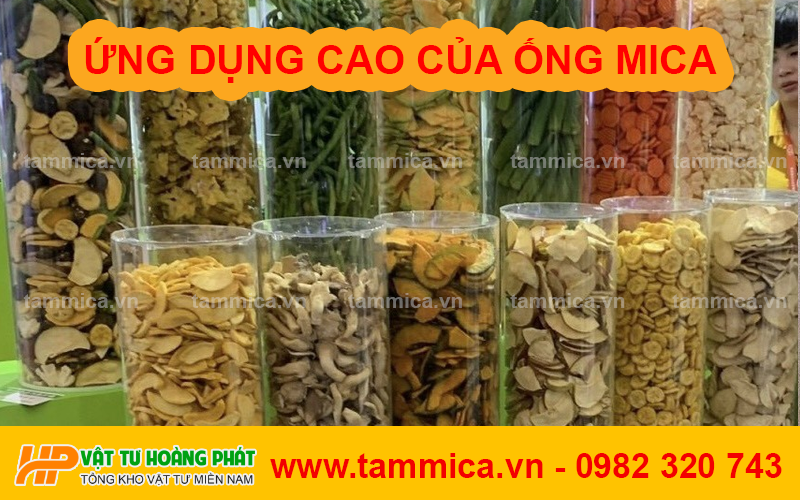 ỨNG DỤNG CAO CỦA ỐNG MICA 