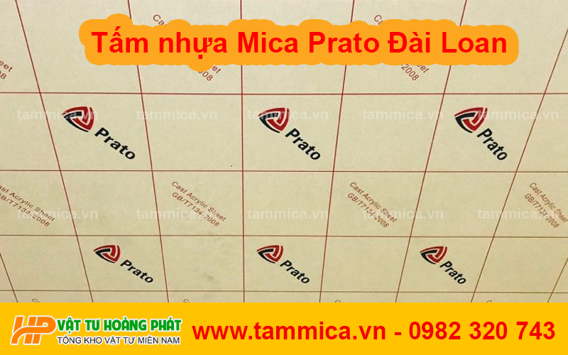 Tấm nhựa Mica Prato Đài Loan