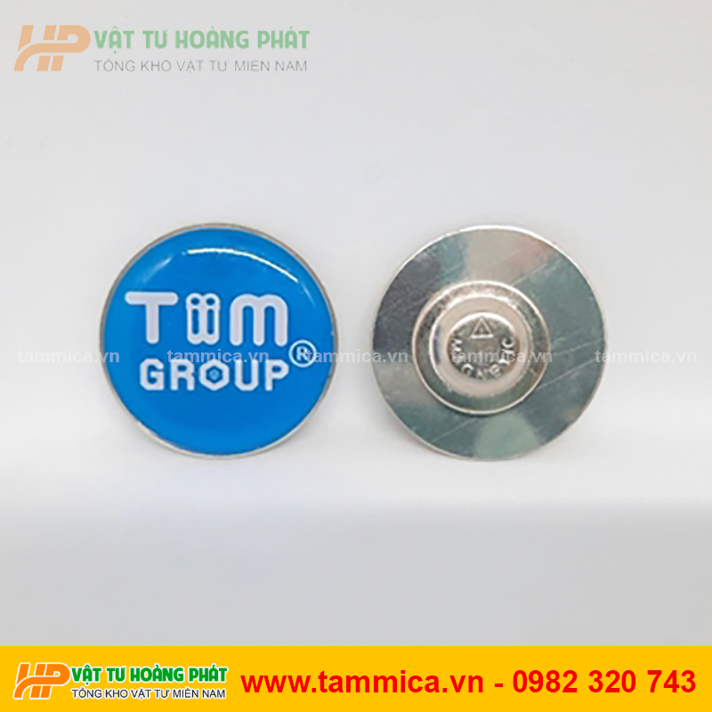 Huy Hiệu Cài Áo In Logo Theo Yêu Cầu
