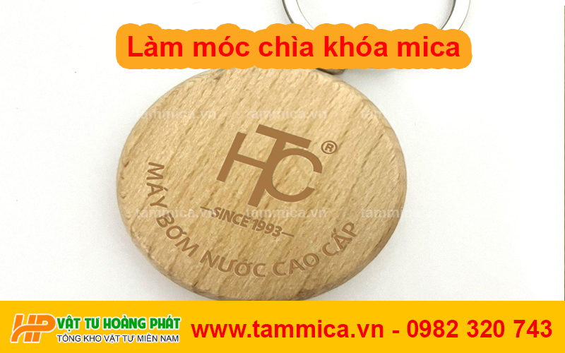 Móc Khóa Gỗ