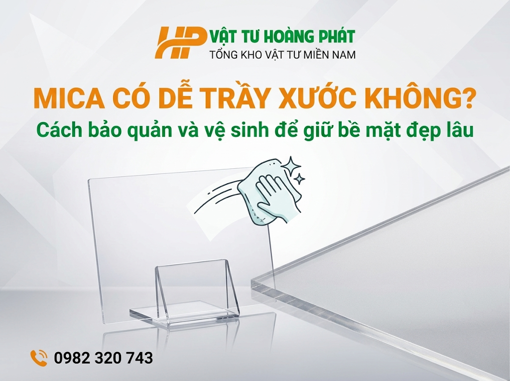 Mica có dễ trầy xước không