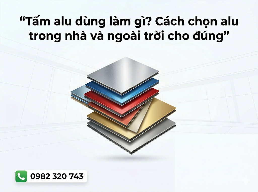 Tấm alu dùng làm gì?